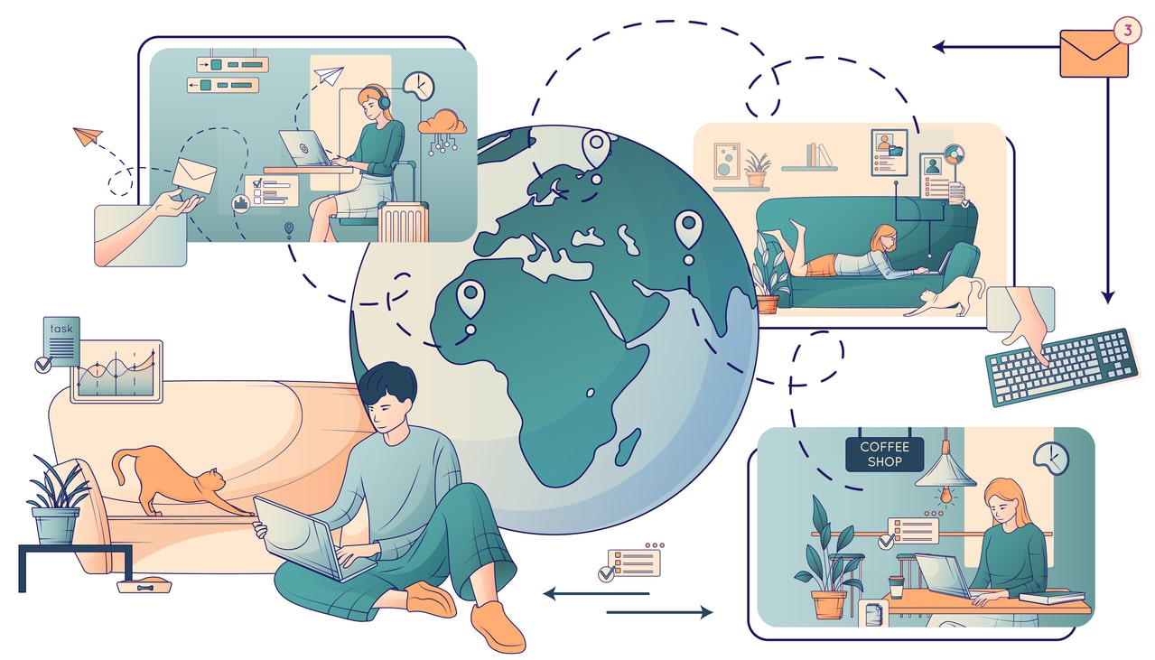 How Enterprises Can Keep Remote Teams Engaged Across Multiple Time Zones